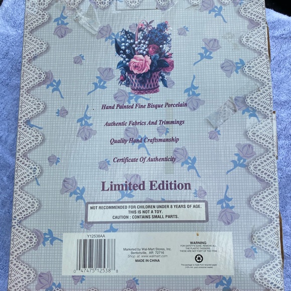 Let It Snow Doll: Genuine Fine Bisque Porcelain - Picture 3 of 3